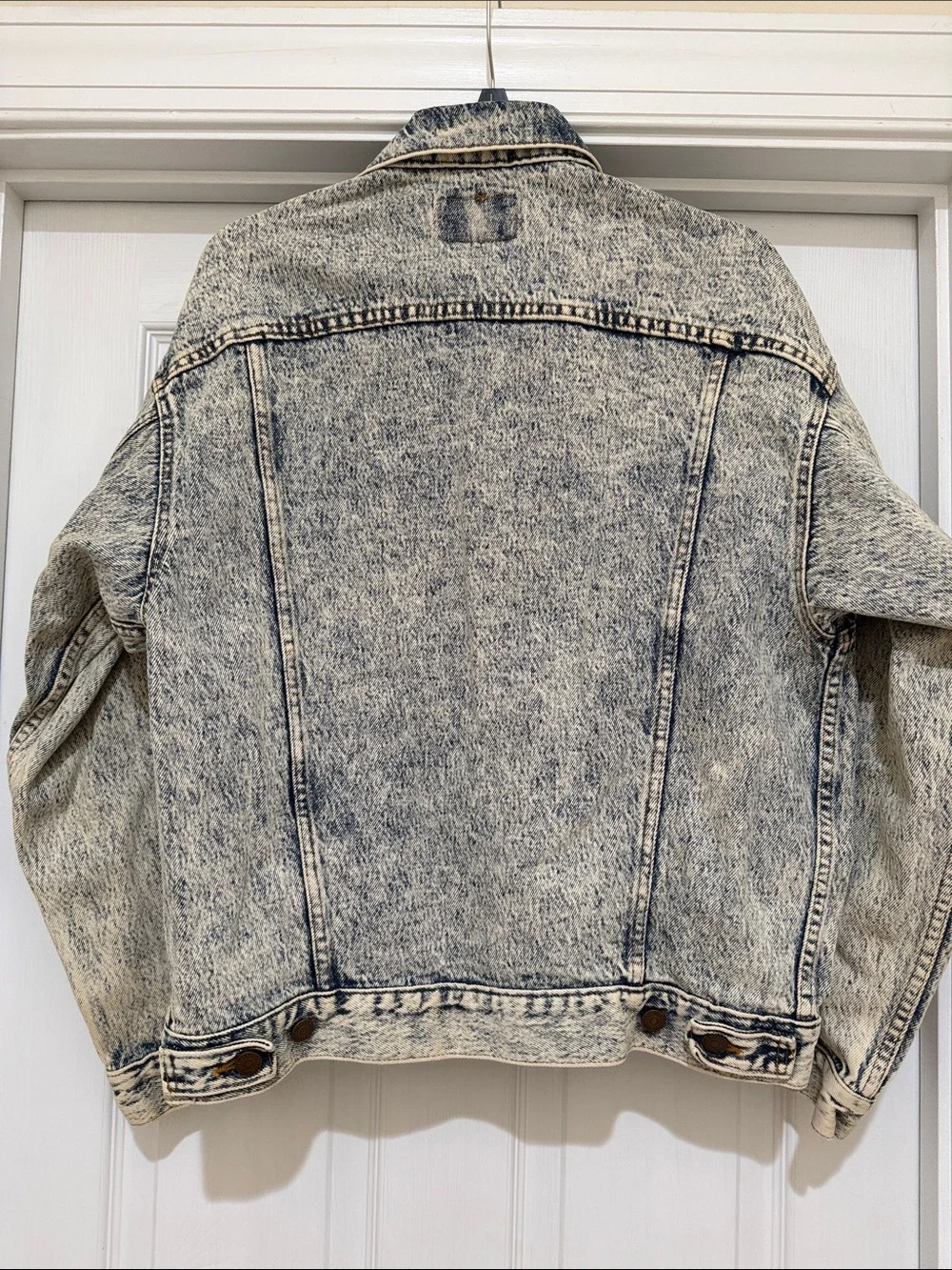 Levi’s 1980’s Vintage Acid Wash Denim Jacket - Light Blue